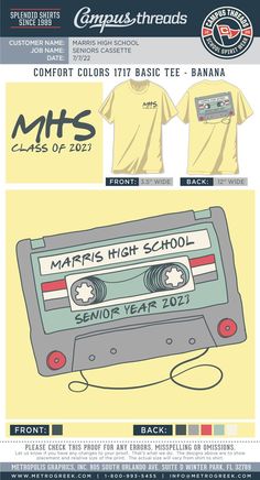 Senior T Shirt Ideas High Schools, Senior Tee Shirts 2023, Asb Shirt Ideas, Senior Year Tshirt Ideas, Senior Uniform Ideas Hoodies, High School Alumni Shirts Ideas, Seniors Tshirt Ideas, Sga Shirt Ideas