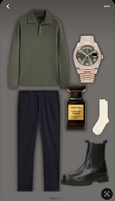 Outfit Ideas Men Winter, Men’s Spring Outfits, Men Smart Casual Outfit, Outfit Ideas For Men Casual, Business Outfit Men, Winter Style For Men, Casual Wear Men, Sweater Outfits Men, Black Outfit Men