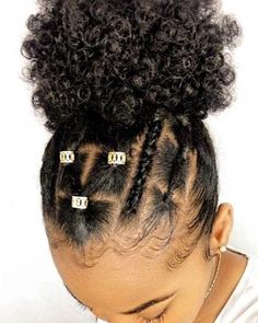 Protective Hairstyles For Natural Hair, Pelo Afro, 4c Hair, Penteado Cabelo Curto