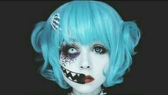 Fantasy Make-up, Horror Make-up, Horror Makeup, Yami Kawaii, Special Effects Makeup, Fx Makeup, Crazy Makeup, Halloween Make Up