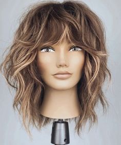 Shag Styling, Shag With Highlights, A Shag Haircut, Hair Affair, Shag Haircut, Haircut And Color, Happy Hair, Hair Color And Cut