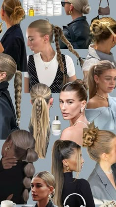 #beauty #hairinspo Ponytail Hairstyle Ideas, Classic Ponytail, Hairstyle Ideas Easy, Hairstyle Examples, Ponytail Hairstyle, Work Hair, School Hair, Peinados Fáciles Para Cabello Corto, Slicked Back Hair