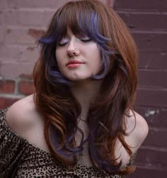 Haircuts For Long Hair With Layers, Peekaboo Hair, Haircuts For Long Hair, Dye My Hair, Cool Hair, Cut My Hair, Hair Inspo Color, Long Curly Hair, Long Hair Cuts