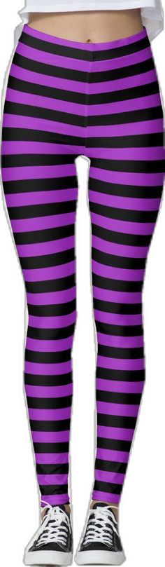 Black Leggings For Halloween, Halloween Stretch Emo Bottoms, Gothic Halloween Leggings For Alternative Fashion, Gothic Leggings For Halloween, Black Bottoms For Halloween Costume, Stretch Purple Bottoms For Costume Party, Edgy Fitted Purple Bottoms, Fitted Edgy Purple Bottoms, Gothic Stretch Halloween Leggings