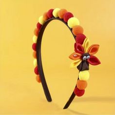 Thanksgiving Headband For Girls Thanksgiving Hair Accessories Turkey Headband, Thanksgiving Headbands, Thanksgiving Hair, Turkey Decor, Girls Thanksgiving, Cosplay Hair, Kids Hair, Hair Hoops, Kids Hair Accessories