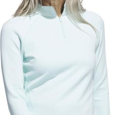 Adidas Golf 1/4 Zip Long Sleeve Women's White Pullover Style Advw0028 Medium Adidas Women's Quarter Zip Golf Pullover Free Shipping!*And Free Return *Within The Usa Attentions!!! First 5 Photos Is Stock Photos From Similar Item Adidas Golf 1/4 Zip Long Sleeve Women's White Pullover Style Advw0028 Size Medium Stretch Material Elevate Your Golf Game With This Stylish Adidas Golf Pullover. The Solid White Shirt Features A Collared Neckline, Long Sleeves, And A 1/4 Zip Closure For A Comfortable And Spring Sports Half-zip Top, Spring Half-zip Sports Top, White Half-zip Top For Sports, Sports Half-zip Sweatshirt, Half-zip Sports Sweatshirt, White Pullover, Golf 1, Adidas Golf, Golf Game