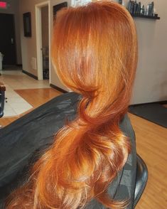 Penny Color Hair, Pelo Color Cobre, Ginger Hair Color, Copper Penny, Dyed Natural Hair, Hair Done, Auburn Hair