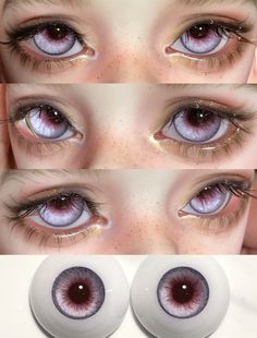 Cosplay Tutorial, Fancy Makeup, Crystal Eye, Aesthetic Japan, Jointed Dolls