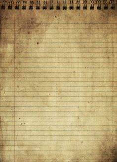 an old notebook with lined paper and padlocks on it, in sepia tone