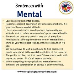 Mental Illness In A Sentence. There are any references about Mental Illness In A Sentence in here. you can look below. I hope this article about Mental Illness In A Sentence can be useful for you. Please remember that this article is for reference purposes only. #mental #illness #in #a #sentence Mental Disease, Sentence Examples, Mental Attitude, Floating Deck, Three Best Friends, Behavioral Health, English Sentences, Diy Artwork, Diy Gifts For Boyfriend