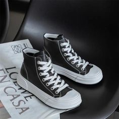 G31 Women's Casual Shoes - Leather High Top Sneakers | Touchy Style