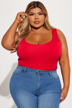 Available In Black, Off White, Brick Red, Heather Grey, Kelly Green, And Pink. Scoop Neck Sleeveless Cropped Stretch 95% Rayon 5% Spandex Imported | Emiah Crop Top in Brick/Red size Small by Fashion Nova Kelly Green And Pink, White Brick, Green And Pink, Brick Red, Basic Tops, Kelly Green, Red Fashion, Fashion Nova, Heather Grey