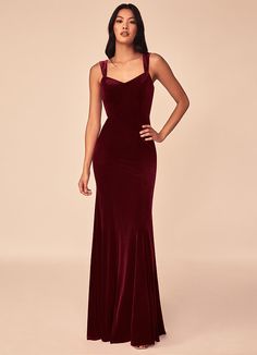 Princess Bridesmaid Dress, Velvet Bridesmaid Dresses, Burgundy Bridesmaid, Sleeveless Bridesmaid Dresses, Red Bridesmaids, Red Bridesmaid Dresses, Azazie Bridesmaid Dresses, Burgundy Bridesmaid Dresses, Bridesmaid Dresses Online