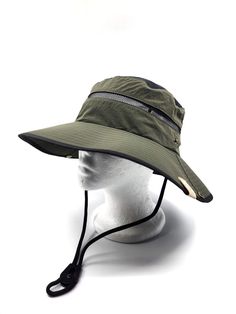 Colors: Olive Cheap Green Hats With Uv Protection, Wide Brim Sun Hat, Protect Yourself, Sun Hat, Wide Brimmed, Sun Hats, Snug Fit, Quick Dry, Outdoor Activities