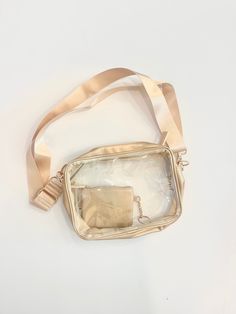 This Gameday Clear Crossbody with Keychain Wallet is a must-have for football season. It comes in navy, white, or gold and is perfect for keeping your essentials organized and easily accessible. Stay stylish and compliant with stadium regulations while cheering on your team. Bride Birthday, Cooler Gift, Sweet Grace, Sparkle Shoes, Keychain Wallet, Simple Bracelets, Shoe Gifts, Gift Card Shop, Beaded Bags