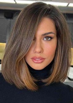 Cool Summer Bob Haircuts 2023: Choppy, Shaggy & Textured Styles to Try One Length Hair, Sleek Short Hair, Long Bob Haircuts, Lob Haircut, Long Bob Hairstyles, Long Wavy Hair, Medium Hair Cuts, How To Make Hair, Bobs Haircuts