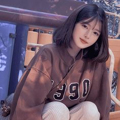 Medium Long Haircuts, Korean Haircut, Korean Short Hair, Shot Hair Styles, Flawless Beauty, Long Hair Cuts, Korean Hairstyle, Korean Beauty, Beauty Face