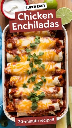 Discover the best chicken enchilada recipe for a delicious dinner enchiladas experience. Easy to make and full of flavor! Unique Recipe