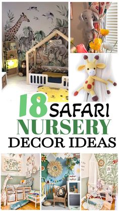 Explore a carefully curated selection of 18 essential items to adorn your jungle-themed nursery. Create a captivating oasis filled with wild charm using these vital decor pieces and accessories. Find inspiration in our thoughtfully compiled ideas to achieve the ultimate ambiance in your little one's sanctuary. Enrich the space with these crucial jungle-inspired nursery essentials that will surely spark joy and wonder. Jungle Animal Nursery Theme, Baby Zoo Animals Nursery, Gender Neutral Safari Nursery, Jungle Theme Baby Room, African Safari Nursery, Jungle Nursery Boy, Jungle Theme Rooms, Safari Baby Room, Jungle Safari Nursery