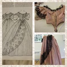 1870 Dress, Janet Arnold, 1860s Dresses, 1860s Fashion, 1860 Fashion, Patterns Of Fashion, 1800s Fashion, Period Clothing