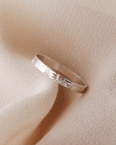 Sterling Silver Dainty Sunrise Ring Band — Priscilla Ma White Prom, Silver Rings Simple, Silver Ring Designs, Stamped Rings, Sun Rise, Ringe Gold, How To Make Rings, Jewelry Lookbook, Handmade Rings