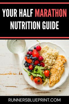 Fuel your way to peak performance with our half marathon nutrition guide! 🍽️🏃‍♂️ Dive into our comprehensive plan designed to optimize your fueling strategy for the half marathon distance. Explore expert insights on pre-race meals, hydration, and on-the-run fueling to keep you energized and hydrated throughout the race. From carb-loading to electrolyte replenishment, learn how to nourish your body for success on race day. Dive into our article and fuel your half marathon journey to the finish line! #HalfMarathonNutrition #FuelingStrategy #RunnersBlueprint #RunningCommunity Training For A Half Marathon, Marathon Nutrition, Cross Training For Runners, Running Half Marathons, Carb Loading, Fig Bars, Lay It Down, Enjoy The Journey, Half Marathon Training