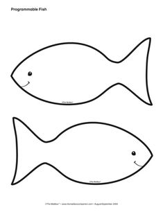 two fish cut out to look like they are smiling