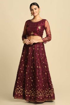 color-violet, fabric-net, work-embroidered, brand-name-krupali-savani,occasion-festivewear, occasion-wedding-guest, womenswear,ideal-for-women, lehengas, Product Features: Color: Purple Lehenga Fabric: Net Choli Fabric: Net Work: Embroidered Work Sleeves: Long Sleeves Neck Type: Round Neck Wash Care: Dry Clean Occasion: Festivewear, Wedding Guest Product Type: Lehenga Choli with Dupatta Disclaimer: There will be slight difference in digital to actual image Purple Lehenga, Lehenga Fabric, Work Lehenga, Lehenga Choli, Color Purple, Wedding Guest, Lehenga, Round Neck, Women Wear