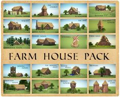 the farm house pack is shown here