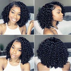 Hair Wigs For Black Women, Curly Bob Wigs, Virgin Hair Wigs, Remy Hair Wigs, Short Curly Wigs, Lace Front Human Hair Wigs, Curly Human Hair Wig, Human Virgin Hair