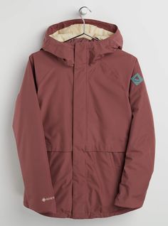 Ski Coats For Women, Snowboarding Jacket Women's, Women Ski Jacket, Burton Women, Ski Coat, Snowboarding Outfit, Rosé Brown, Skiing Outfit, Snowboard Jacket