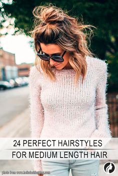 Explore these modern hairstyles for medium length hair and choose the one to complete your look perfectly. The range is really versatile as there are a lot of cuts for this length. Copy these looks for your medium hair. Medium Length Hairstyles, Corte Bob, Hairstyles For Medium Length Hair, Hot Hair Styles, Medium Length Hair, Mid Length Hair, Modern Hairstyles