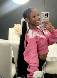 @exclusivejawnz Cheap Hairstyles, Ponytail Outfit, Natural Hair Ponytail, Slicked Back Ponytail, Weave Ponytail Hairstyles, Quick Weave Hairstyles, Twist Braid Hairstyles