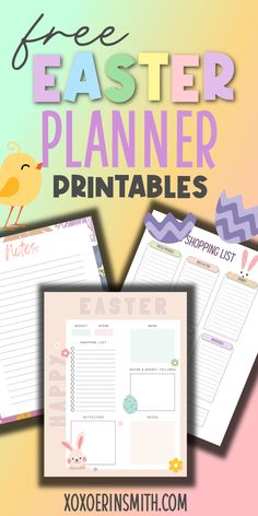 Easter planner printables free to help organize EAster planning and Easter dinner and easter shopping list Party Planning Checklist Printable, Party Planning Checklist, Free Printable Activities, Easter Printables Free, Easter Basket Diy, Easter Shopping, Printable Activities For Kids, Easter Printables