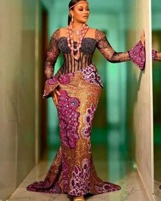 Nigerian Traditional Wedding, Ankara Short, Nigerian Lace Styles, Nigerian Bride, African Wedding Dress, Gown Styles, Asoebi Styles, Ankara Style, Glamour Dress