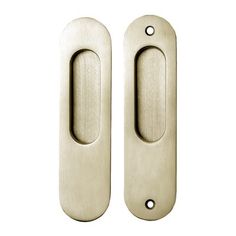 an image of two door handles on a white background