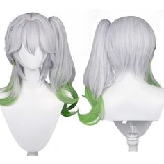 PRICES MAY VARY. Package: Nahida cosplay wig + Free wig cap Materials and properties: Genshin Impact cosplay wig is Maded of synthetic Fiber Heat Resistant fibers,high quality heat friendly fiber,support curly hair straightening style, temperature below 392 ℉ （200℃） . you can style this wig base on your need. Use: wig is Easy to Instal,you need to do is adjust the hooks inside the cap to the correct size to suit your head，adjustable from 21 inches to 24 inches. Occasions: This wigs are perfect f Anime Wigs Long, Lesser Lord Kusanali, Nahida Cosplay, Genshin Impact Anime, Gradient Hair, Genshin Impact Cosplay, Free Wig, Anime Wigs, Comic Con Cosplay