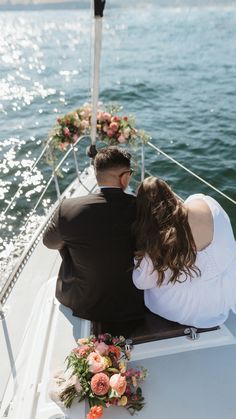 bride and groom sailboat elopement in kelowna, bc