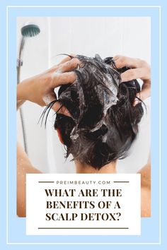 Do you suffer from a dry, itchy scalp? If so, then you might be in need of a scalp detox. Find out the benefits of maintaining a scalp detox routine, plus we fill you in on our favorite scalp scrub products. Remember, a healthy scalp means healthy hair! #scalpscrubbuildup #bestscalpscrub #scalpscrubproducts #scalpscrubbenefits #scalpscrubdetox Tips For Hair Growth, Thick Locks, Hair Science, Best Face Serum, Dry Itchy Scalp, Vitamin C Benefits, Hair Care Recipes, Best Hair Care Products, Congested Skin