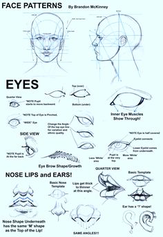 an iphone screen showing how to draw the human head and neck with different facial expressions