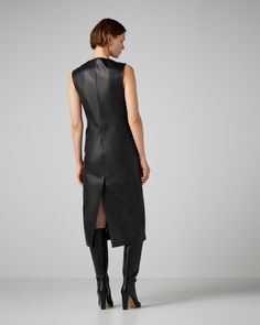 Grace Dress, Sleeveless Midi Dress, Knitwear Tops, Midi Dress Sleeveless, Nappa Leather, Shoe Collection, Outerwear Jackets, Jacket Dress, Knitwear