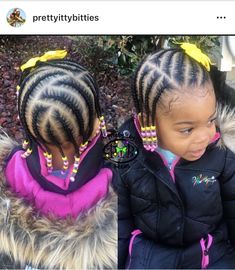 Toddler Girl Braided Hairstyles, Black Toddler Girl, Girl Braided Hairstyles, Black Toddler