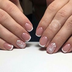 Elegant Touch Nails, Manicure Nail Designs, Christmas Gel Nails, Simple Gel Nails