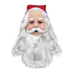 PRICES MAY VARY. Perfect for Christmas parties, family gatherings, and other holiday events, this Santa Claus mask is sure to add some festive fun to your celebrations High-quality materials: This Santa mask is made of high-quality materials that are durable and long-lasting, ensuring that you can enjoy it for years to come One size fits most: This Santa Claus mask fits most adults, making it a great choice for families or groups. This Santa Claus mask is a must-have for Christmas parties, role- Santa Claus Mask, Shoulder Brace, Christmas Cosplay, Sleeveless Button Down Shirt, Santa Suit, Santa Suits, Holiday Events, Christmas Parties, Red Hat