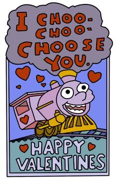 an image of a valentine card with the words i choose choose you, happy valentine's day