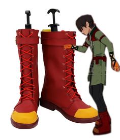 RWBY Oscar Cosplay Shoes Material: PU leather#RWBY#Oscar#Cosplay Oscar Rwby, Rwby Oscar, Oscar Pine, Sans Cosplay, Rwby Cosplay, Cosplay Boots, Cosplay Shoes, Shoes Custom, Boot Types