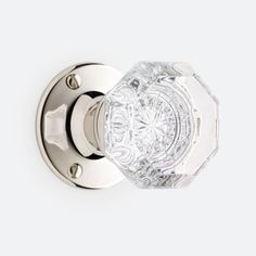 an image of a glass door knob