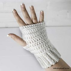 Free Crochet Fingerless Gloves, Crochet Fingerless Gloves Free Pattern, Lion Brand Mandala Yarn, Fingerless Gloves Pattern, Crochet Mittens Free Pattern, Crochet Wrist Warmers, Lace Fingerless Gloves, Fingerless Gloves Crochet Pattern, Glove Pattern