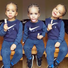 Pintrest| slaythemall17❗ Mixed Toddler Boy Hairstyles, Mixed Toddler Boy, Toddler Boy Hairstyles, Mixed Toddler, Boy Braids, Toddler Hairstyles Boy