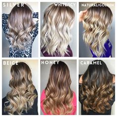 Image may contain: 1 person Types Of Balayage, Types Of Blondes, White Ombre Hair, Hair Color Ombre, California Hair, Coffee Hair, Hair Color Shades, White Ombre